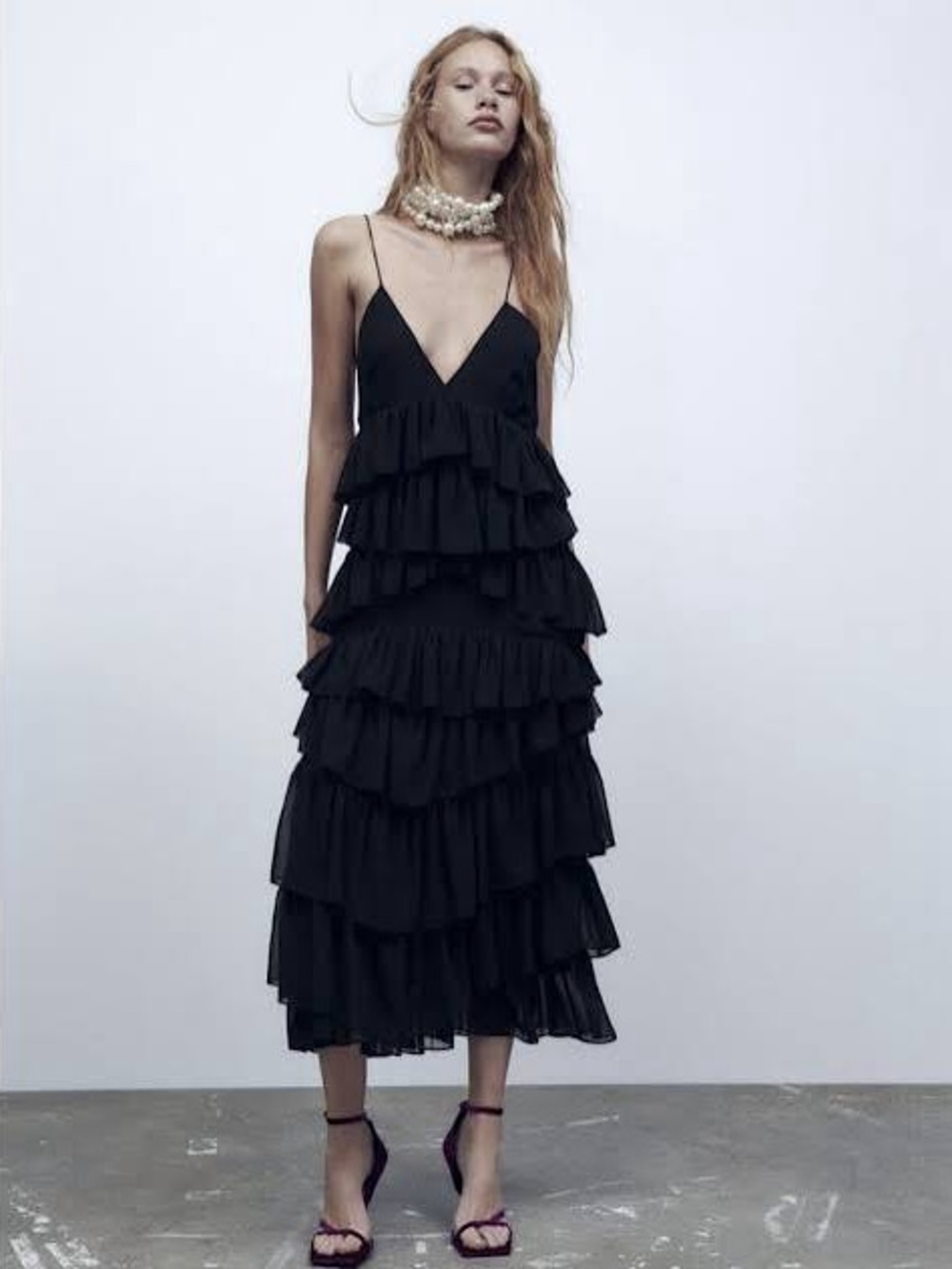 Poshmark ruffle dress